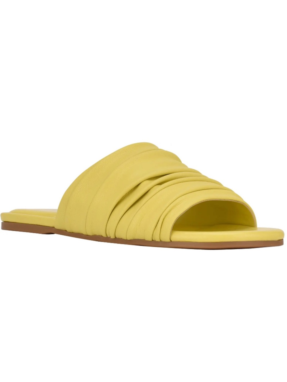 Marc Fisher LTD Oswin Slide Lennon Yellow Size 9